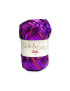 Gomitolo fettuccia Silk & bag, 100gr. VIOLA LUREX