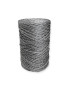 Cordino per intreccio e borse MIAMI, 450gr/ca. GRIGIO LAMÈ ARGENTO