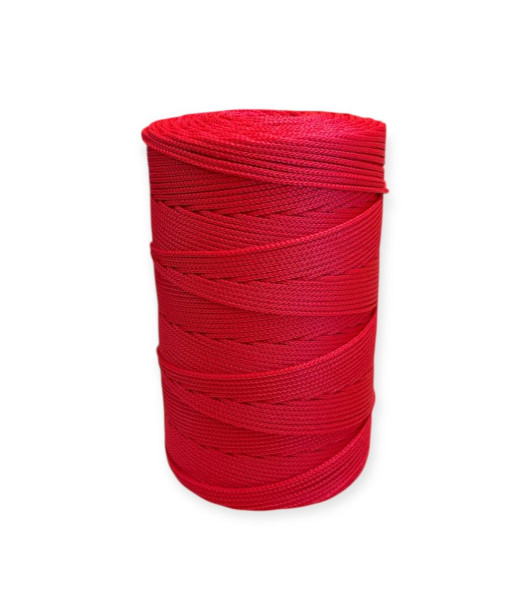 Cordino per intreccio e borse MIAMI, 450gr/ca. ROSSO