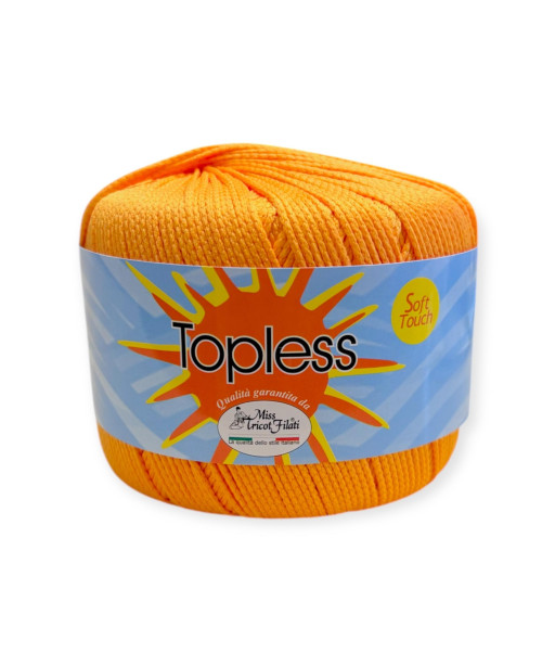 Gomitoli per bikini, pareo TOPLESS 50gr. ARANCIONE