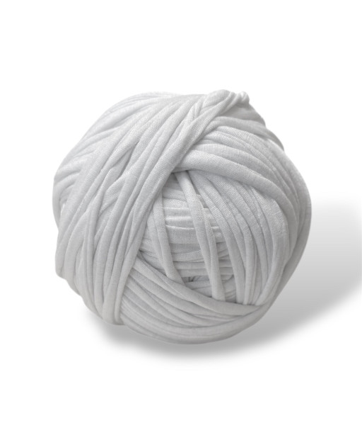 Fettuccia per borsa in pallina, 250gr. cotone BIANCO