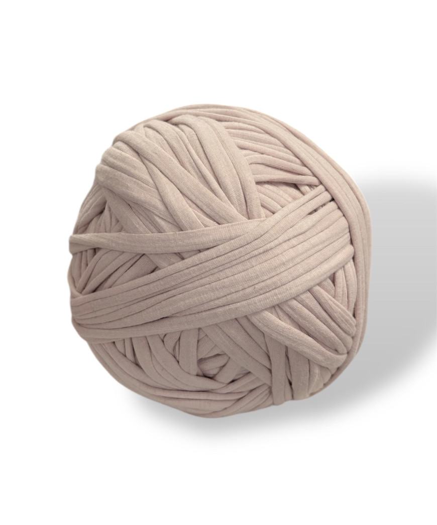 Fettuccia per borsa in pallina, 380gr. cotone SABBIA