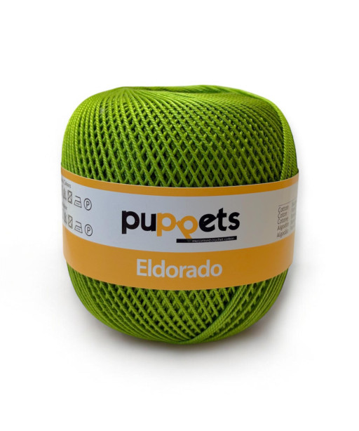 Gomitolo cotone ELDORADO 50gr. VERDE n°8255