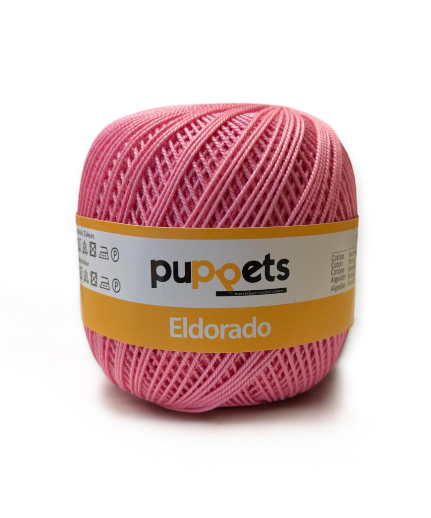 Gomitolo cotone ELDORADO 50gr. ROSA CARICO n°75
