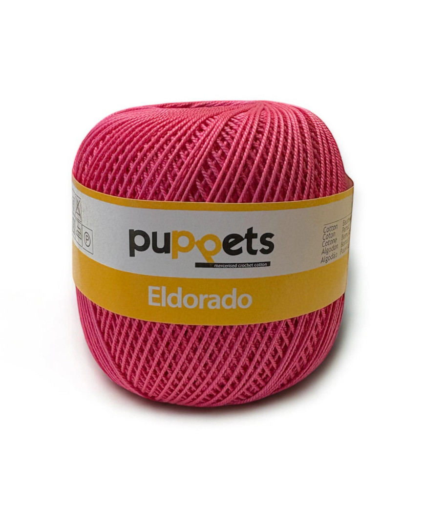 Gomitolo cotone ELDORADO 50gr. ROSA SHOCKING n°8313