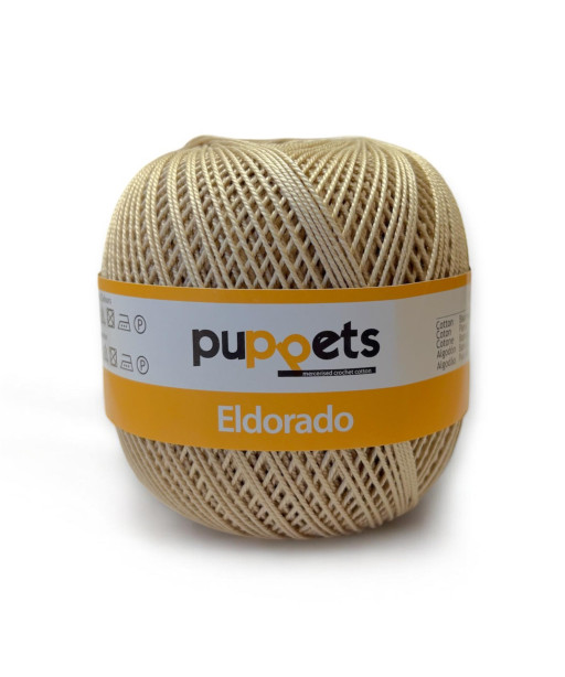 Gomitolo cotone ELDORADO 50gr. ECRÙ n°7502