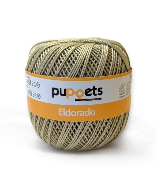 Gomitolo cotone ELDORADO 50gr. BEIGE n°831