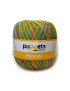 Gomitolo cotone ELDORADO 50gr. VERDE MIX SFUMATO n°132