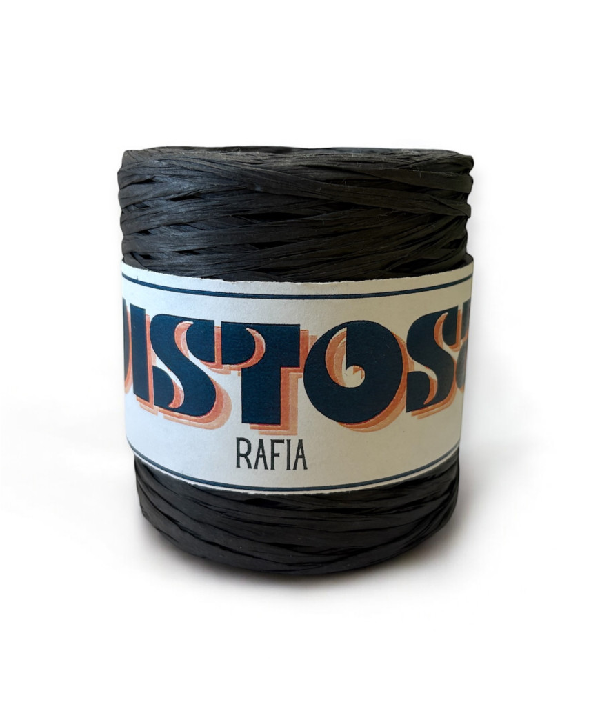 Rafia VISTOSA naturale 200gr. NERO
