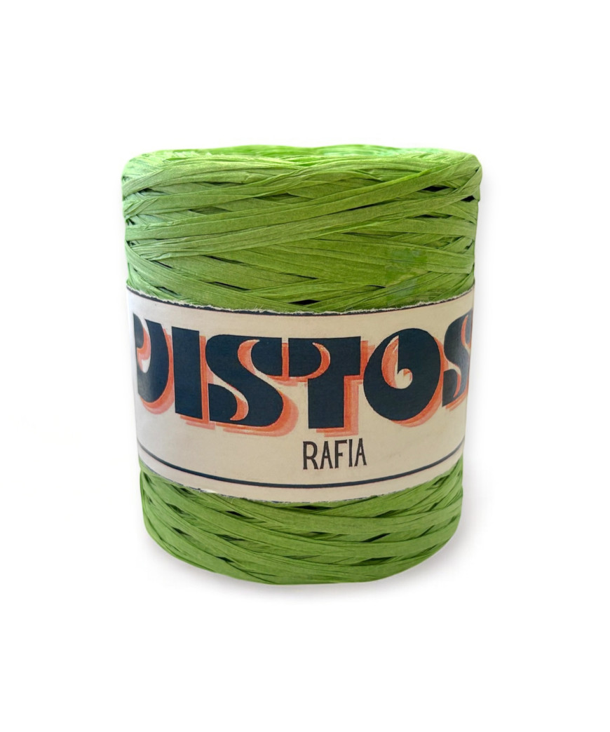 Rafia VISTOSA naturale 200gr. VERDE
