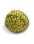 Fettuccia per borsa in pallina, 500gr. cotone GIALLO RIGHE NERE