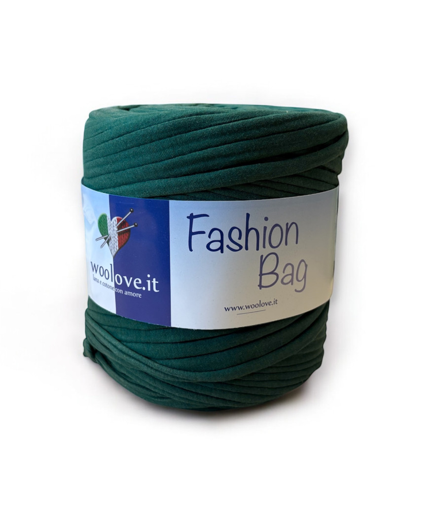 Fettuccia per intreccio FASHION BAG 130m, VERDE SMERALDO