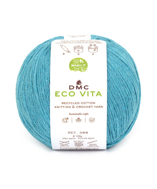 Gomitoli ECO VITA Knitting & Crochet Yarn 100gr. TURCHESE n187