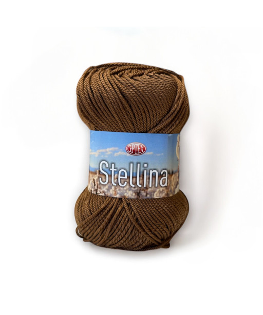 Gomitoli cotone STELLINA 50gr. MARRONE N°89