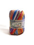 Rafia naturale 100% viscosa da fibre di legno, 50gr. MIX RAINBOW n°9