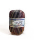 Rafia naturale 100% viscosa da fibre di legno, 50gr. MIX MARRONE n°8