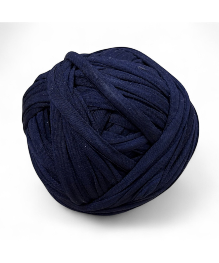 Fettuccia per borsa in pallina, 300gr. cotone BLU COTONE