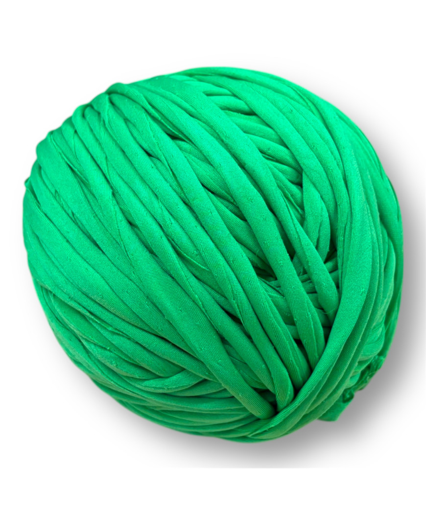Fettuccia per borsa in pallina, 300gr. licra VERDE MELE