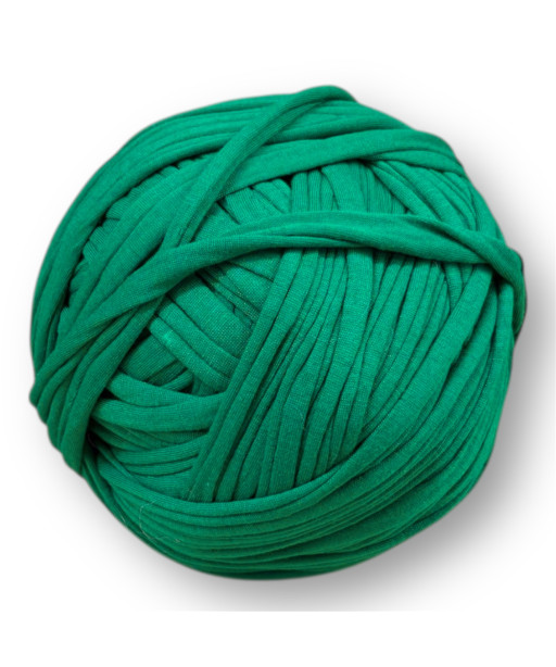Fettuccia per borsa in pallina, 300gr. cotone VERDE BANDIERA