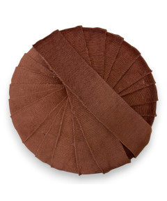 Dischi di fettuccia per borse 100gr/ca. velluto CUOIO