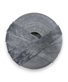 Dischi di fettuccia per borse 120gr/ca. velluto ARGENTO