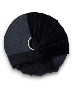 Dischi di fettuccia per borse 140gr/ca. velluto NERO